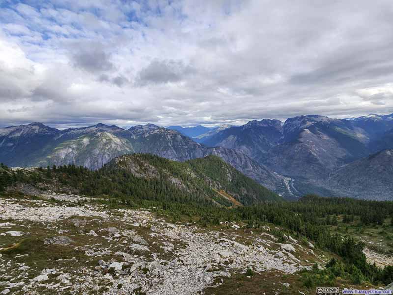 Mountains to the East