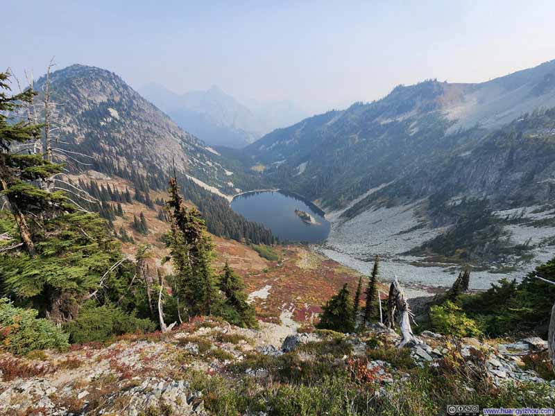 Overlooking Lake Ann