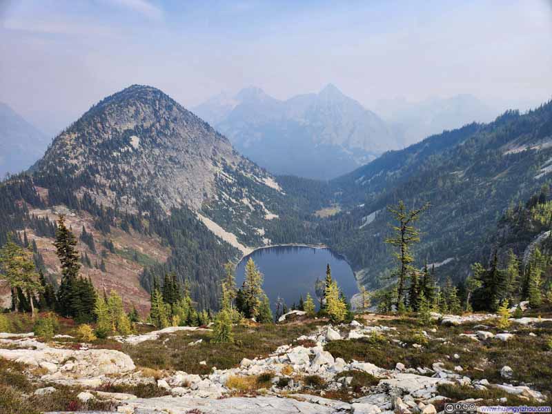 Overlooking Lake Ann