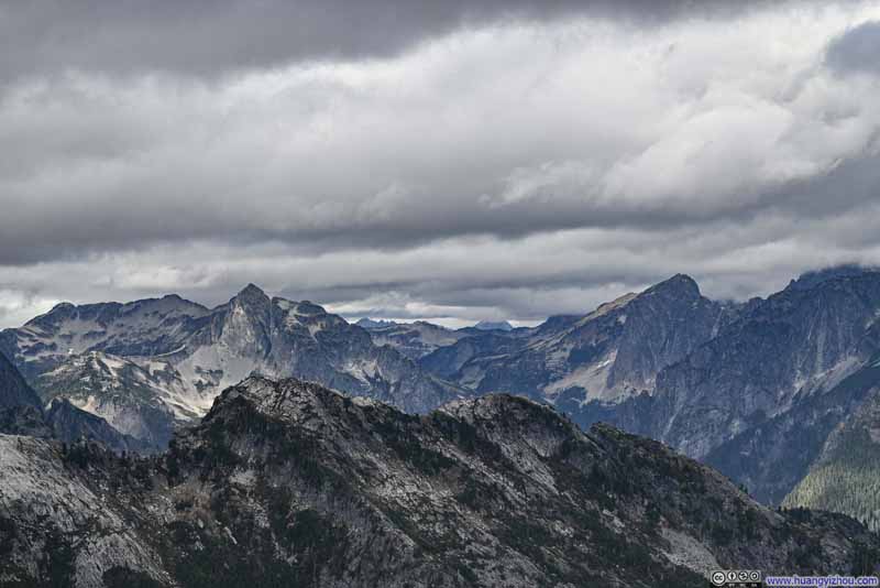 Mountains to the North