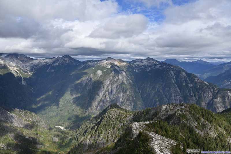 Mountains to the Northeast