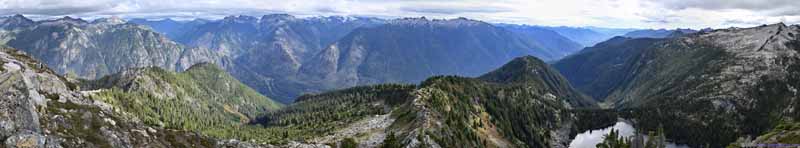 View from Trappers Peak