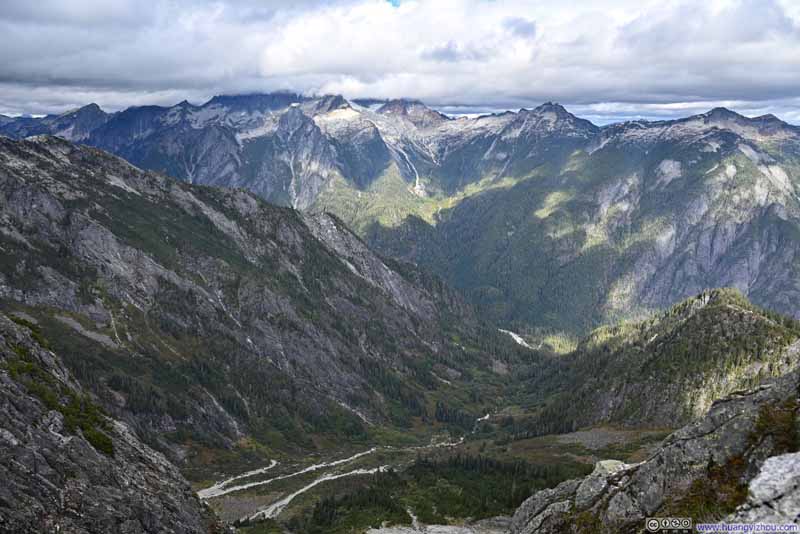 Mountains to the North