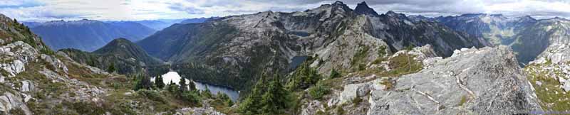 View from Trappers Peak