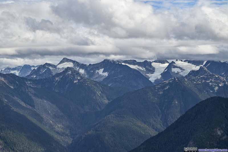 Distant Glaciers to the Southeast