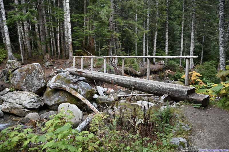Footbridge over Thornton Creek