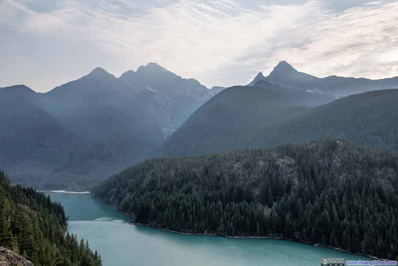 Mountains over Thunder Arm