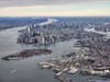 Governors Island and Manhattan Skyline
