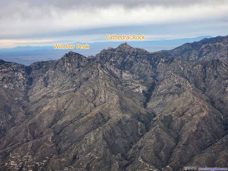 Cathedral Rock and Window Peak
