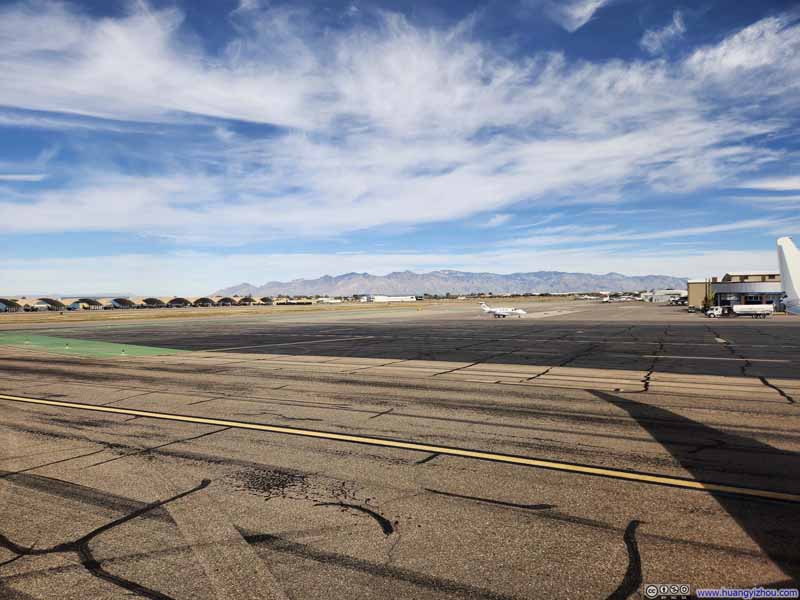 Santa Catalina Mountains from Tucson Airport