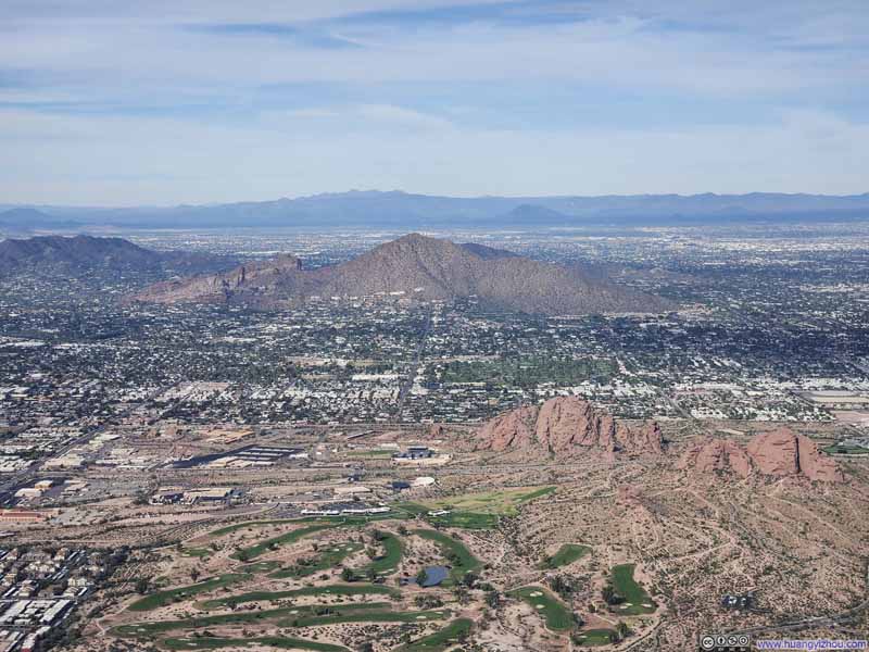 Camelback Mountain and Papago Buttes