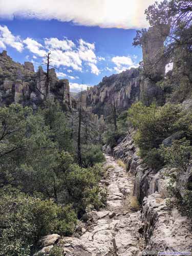 Trail amid Hoodoos