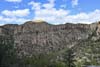 Hoodoos across Rhyolite Canyon