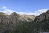 Hoodoos around Upper Rhyolite Canyon