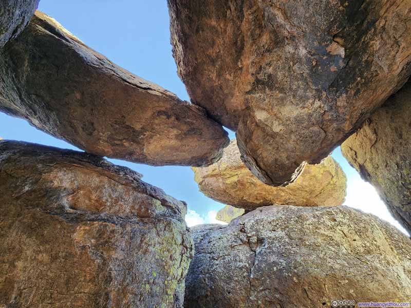 Boulders Stacked Together