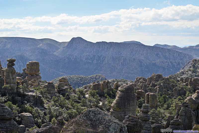 Hoodoos in Southern Chiricahua Mountains