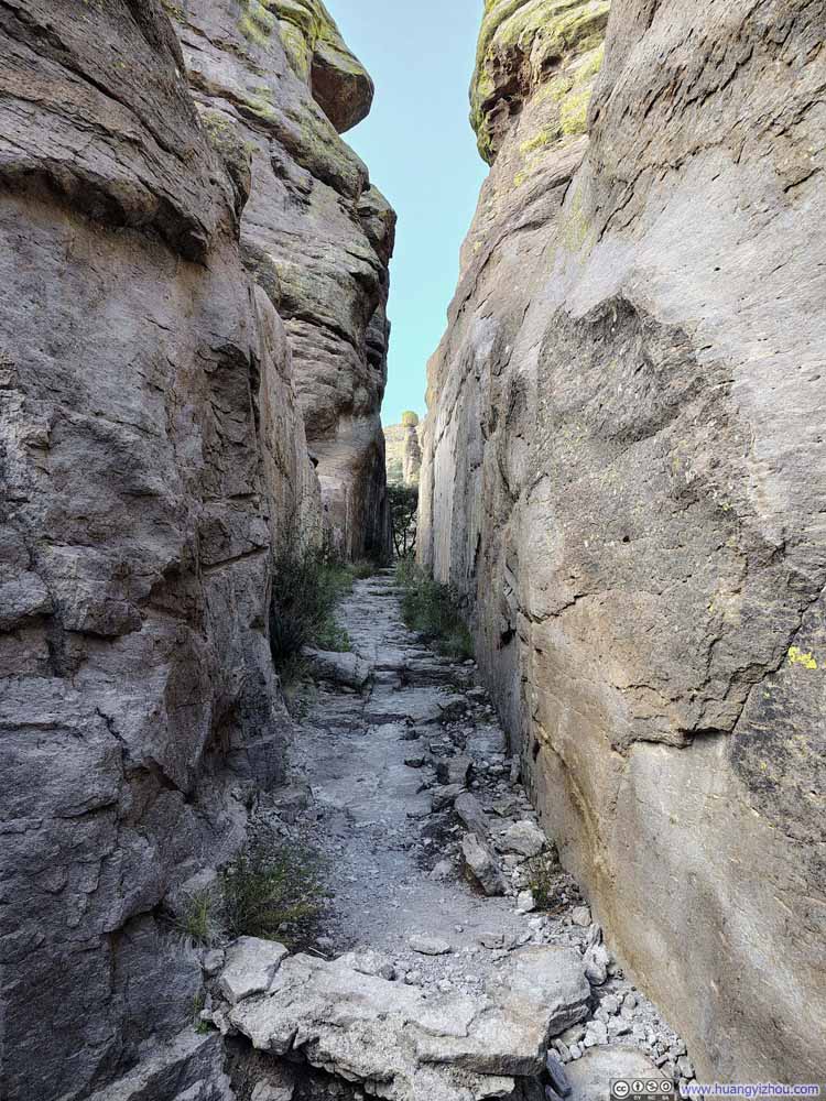Passage between Rocks