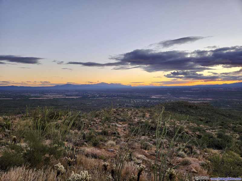 Santa Cruz Basin at Dusk