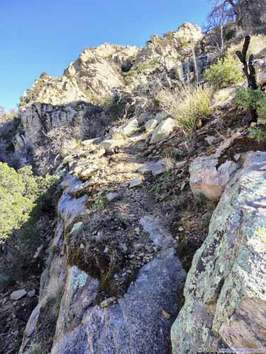 Trail on Rocks