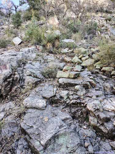 Trail on Rocks