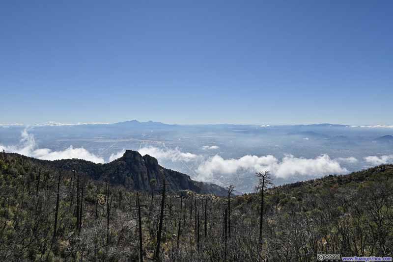 Tucson Basin to the South of Mt Kimball