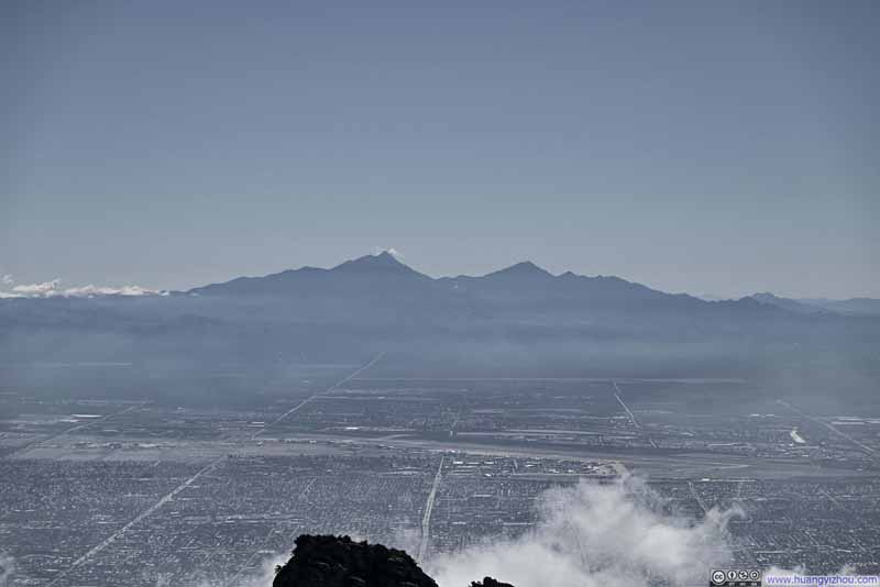 Mt Wrightson to the South