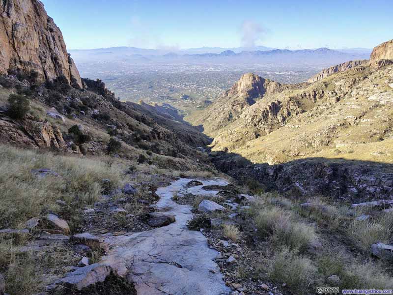 Trail on Rock Surfaces