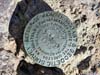 Summit Marker on Mt Wrightson