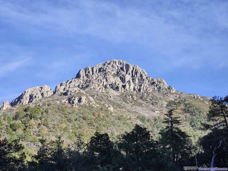 Mt Wrightson from Trail