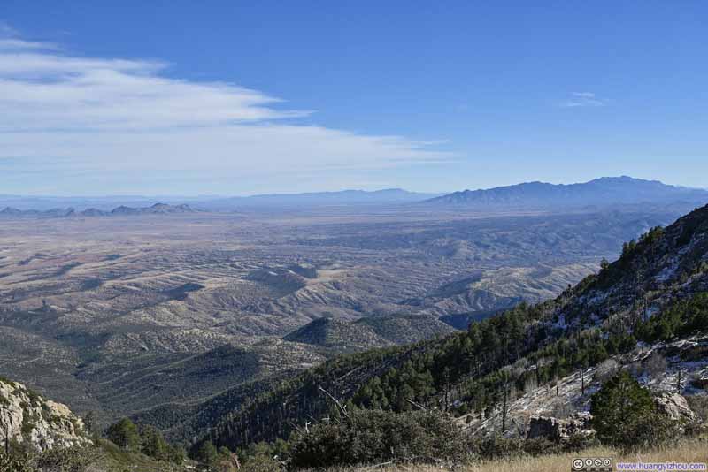 Fields and Mountains to the East
