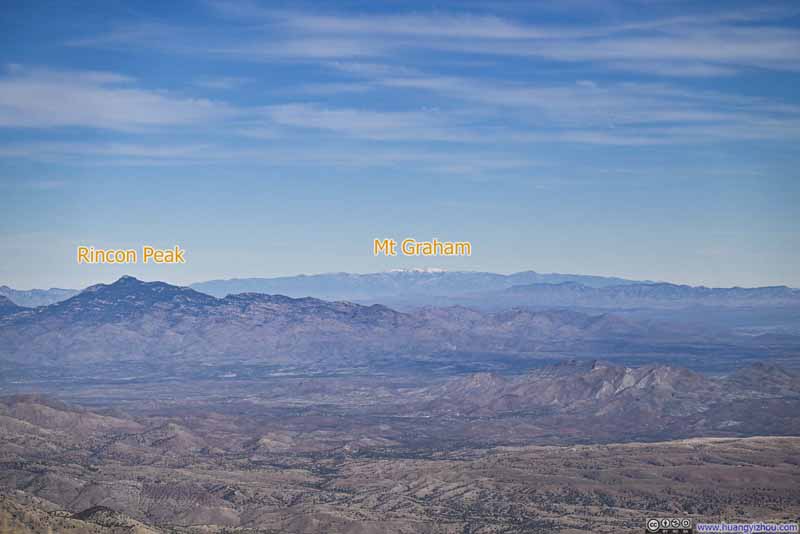 Snow-Capped Mt Graham in the Distance