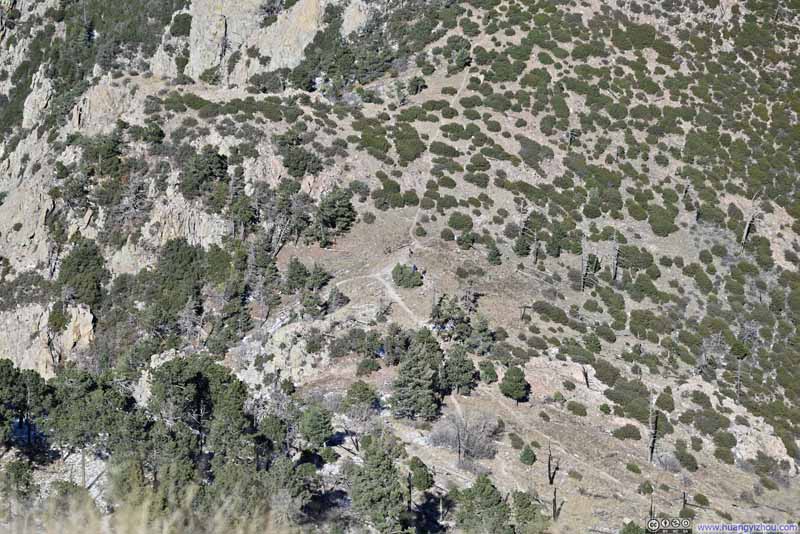Overlooking Baldy Saddle