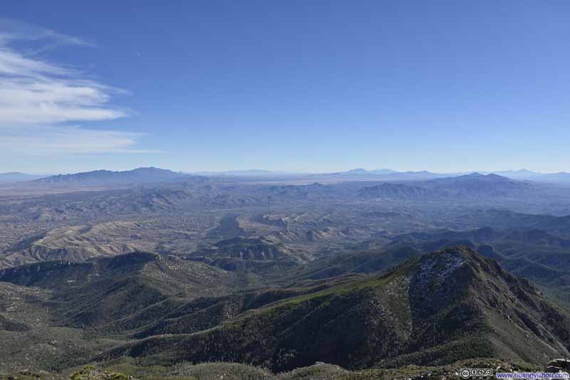 Fields and Mountains to the Southeast