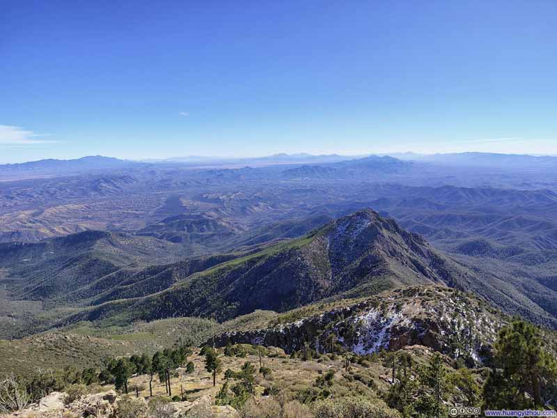 Fields and Mountains to the South