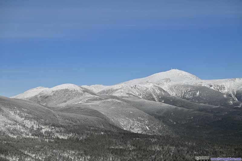 Snow-Covered Presidential Range