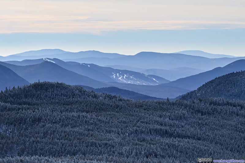 Loon Ski Resort beyond Kancamagus Pass