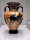Storage Jar with Athena Bringing Herakles to Mount Olympus