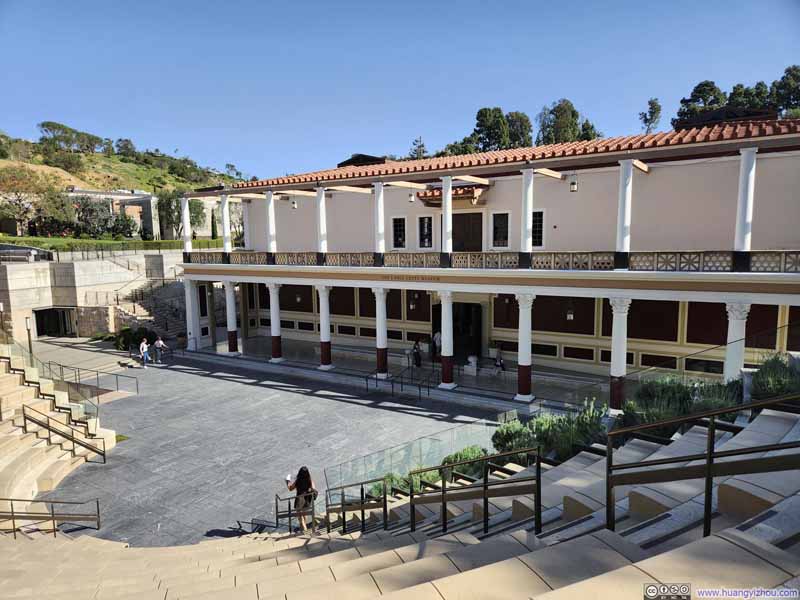 Amphitheater at Villa Entrance