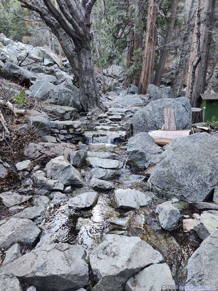 Waterflow along Trail