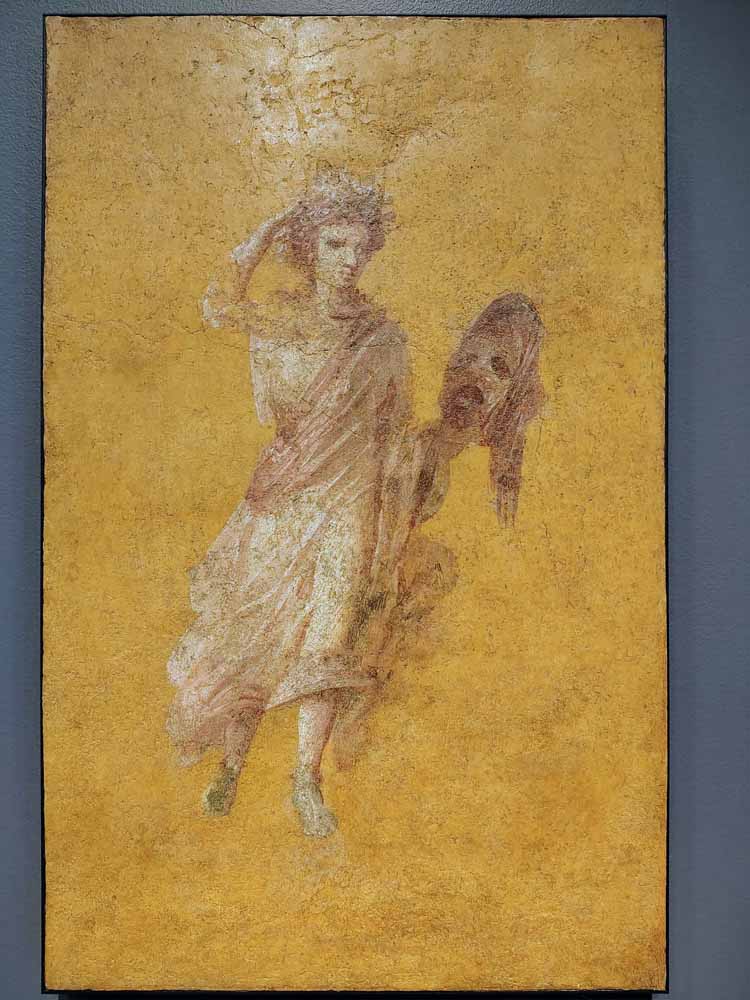Fresco with a Muse