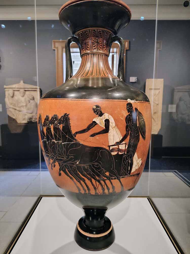 Prize Vessel from the Athenian Games