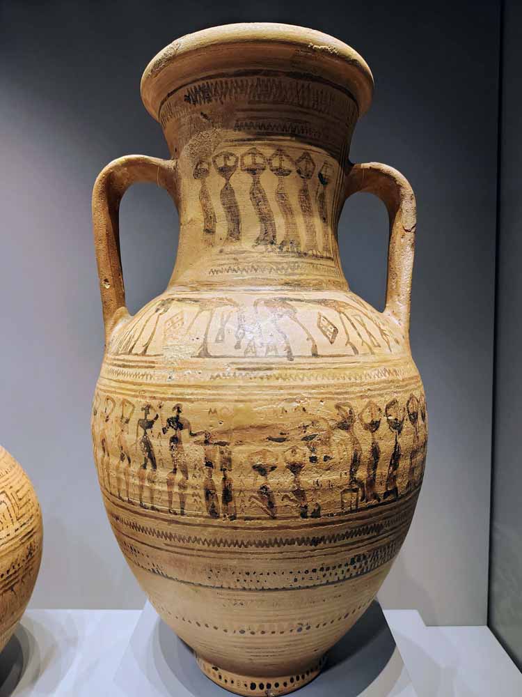 Storage Jar with a Funerary Scene