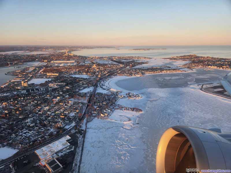 Cove outside Boston Airport