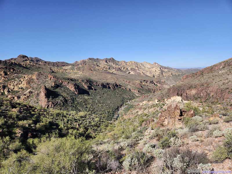 Hills along La Barge Creek
