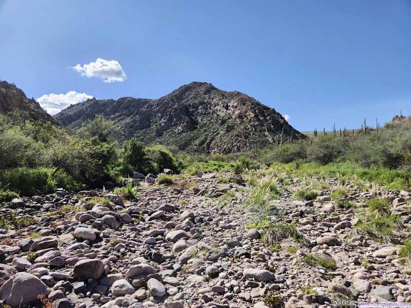 Trail in Boulder Canyon