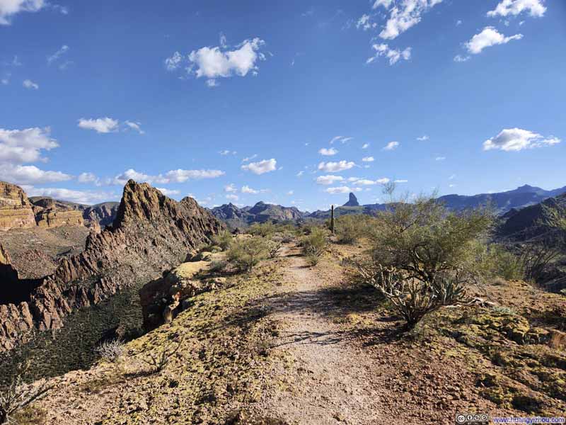 Path on Battleship Mountain