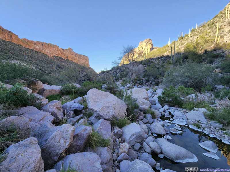 Trail along La Barge Creek
