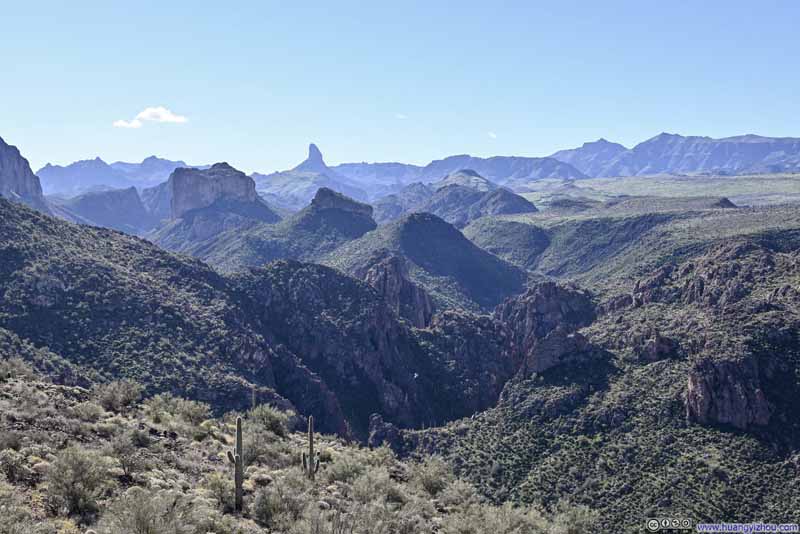 Mountains in Superstition Wilderness