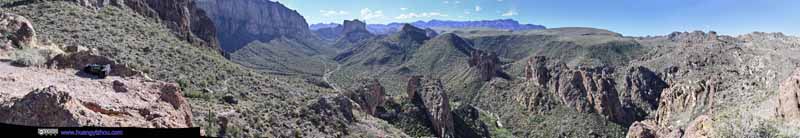 Mountains in Superstition Wilderness