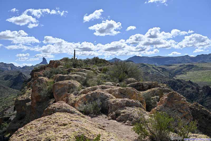 Path on Battleship Mountain